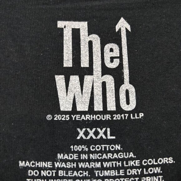 The Who The Song is Over Farwell Tour Rock Band Tee XXXL - Picture 4 of 5